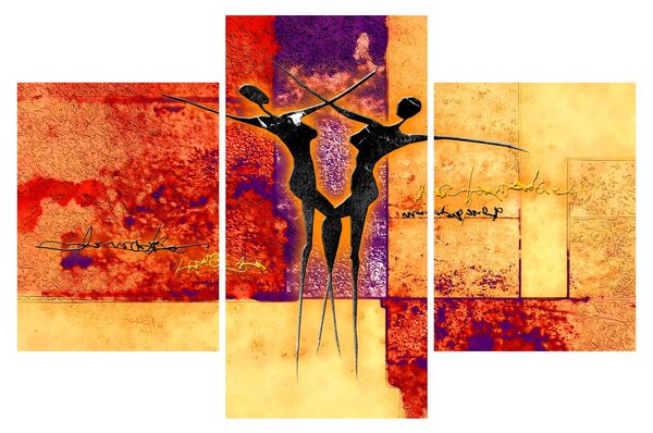 Obraz - Africká bohyňa (90x60 cm)