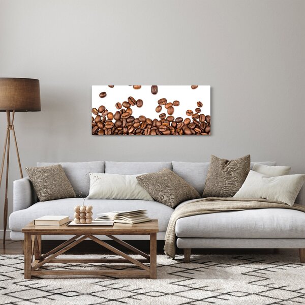 Obraz - Kávové zrná (120x50 cm)