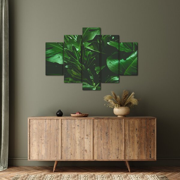 Obraz - Palmové listy (150x105 cm)