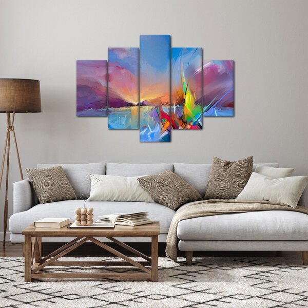 Obraz - Západ slnka (150x105 cm)