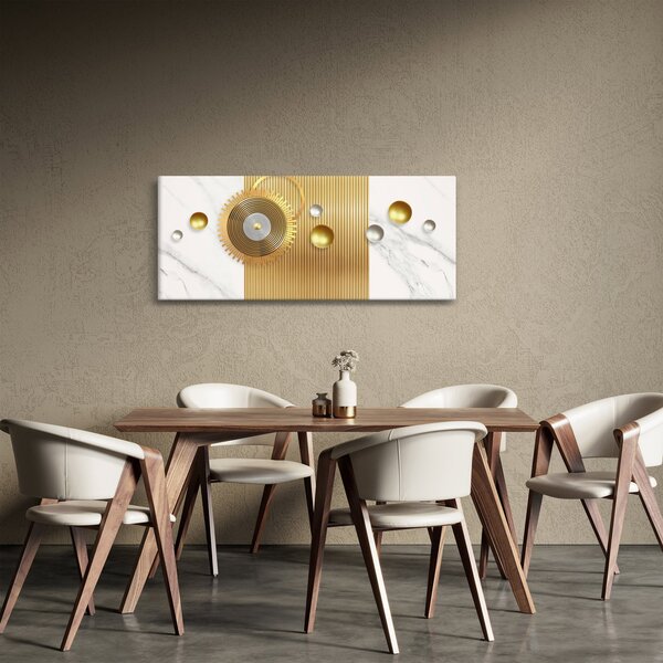 Obraz - Perly na mramore (120x50 cm)