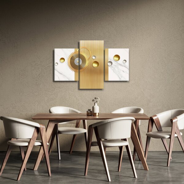 Obraz - Perly na mramore (90x60 cm)