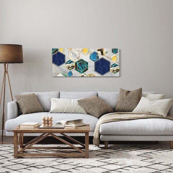 Obraz - Mramorová kompozícia (120x50 cm)