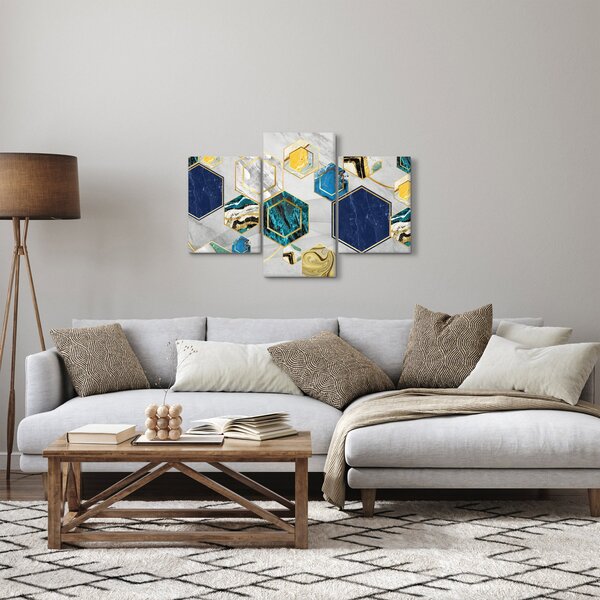 Obraz - Mramorová kompozícia (90x60 cm)