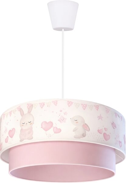 Brilagi - LED detský luster na lanku BOBO 1xE27/60W/230V pr. 40 cm krémová/ružová/kráľovská modrá