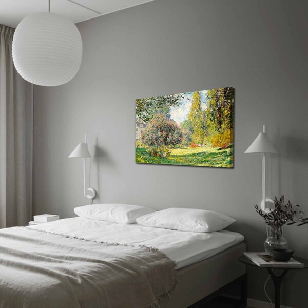 ASIR Reprodukcia obrazu na plátne PARK MONCEAU C. MONET 70 cm