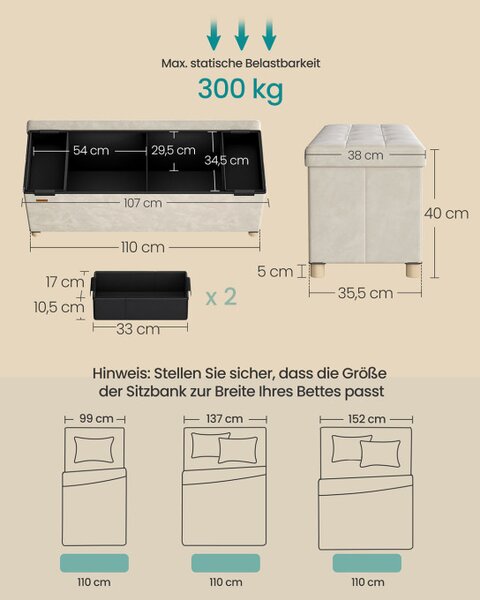 Lavička s vekom LSF0518W02