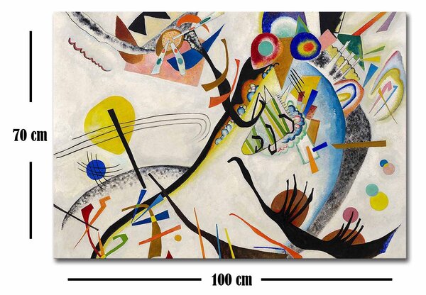 ASIR Reprodukcia MODRÝ SEGMENT W. KADINSKY 70 cm