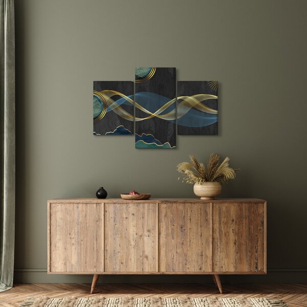 Obraz - Abstrakcia (90x60 cm)