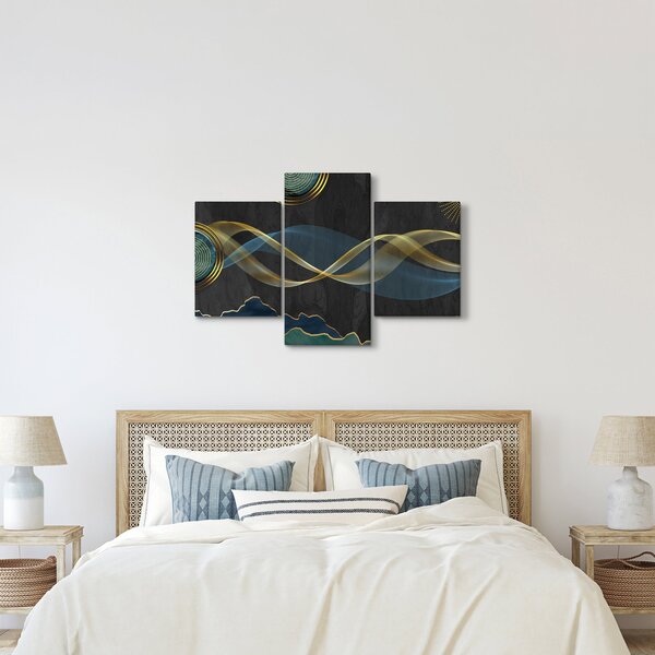 Obraz - Abstrakcia (90x60 cm)