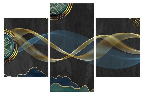 Obraz - Abstrakcia (90x60 cm)