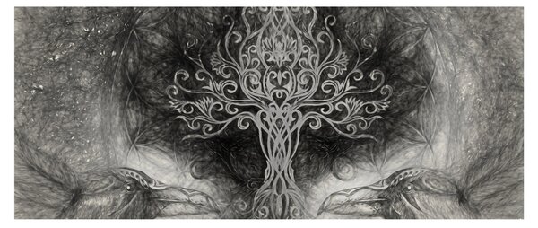 Obraz - Strom života (120x50 cm)
