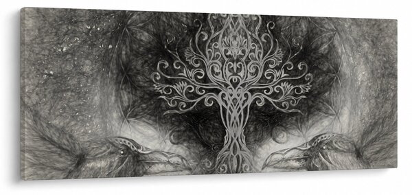 Obraz - Strom života (120x50 cm)