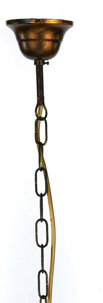 KRIŠTÁĽOVÉ ZÁVESNÉ SVIETIDLO, 53/100 cm - Online Only bytové doplnky, Online Only