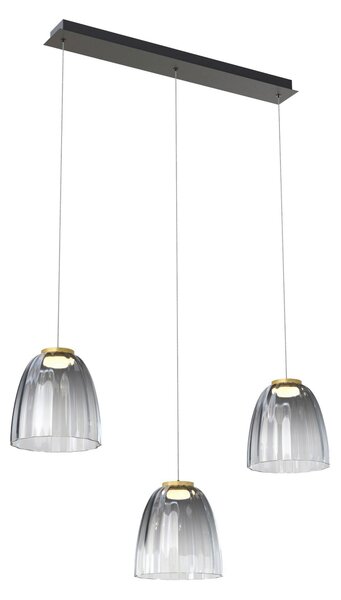 ZÁVESNÉ LED SVIETIDLO, 90/22/150 cm - Interiérové svietidlá