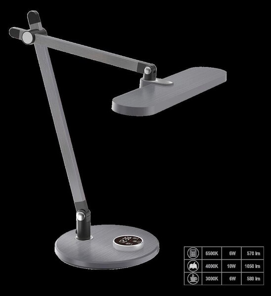 LAMPA NA PÍSACÍ STÔL, 38/53/37 cm - Interiérové svietidlá