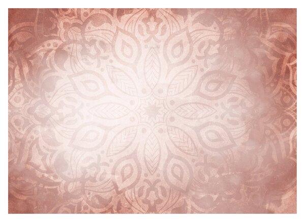 Obraz - Ružová mandala (70x50 cm)