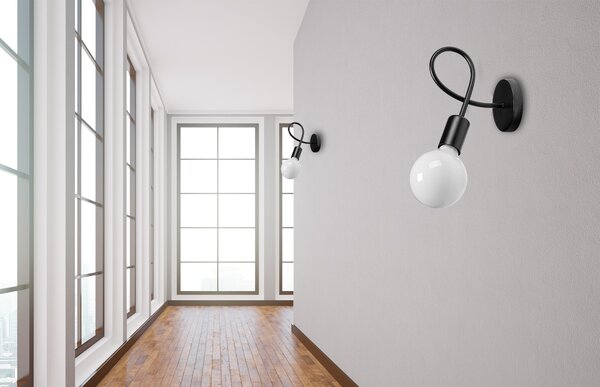 TooLight Nástenná lampa Paradise čierna
