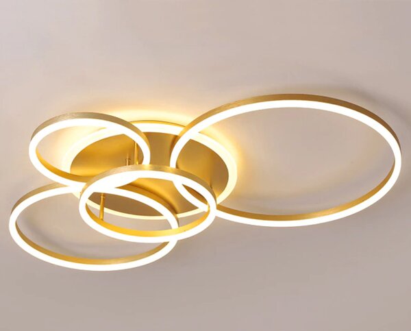 Toolight Toolight, LED stropné svietidlo APP1057-C, zlatá, OSW-08884
