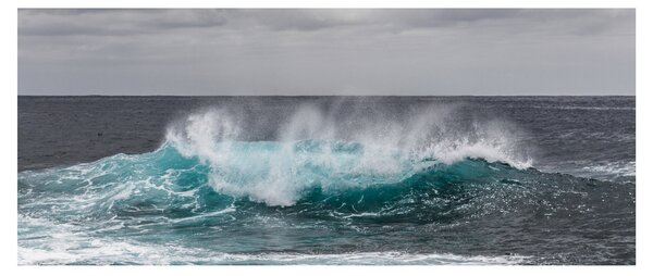 Obraz - Vlny v oceáne (120x50 cm)