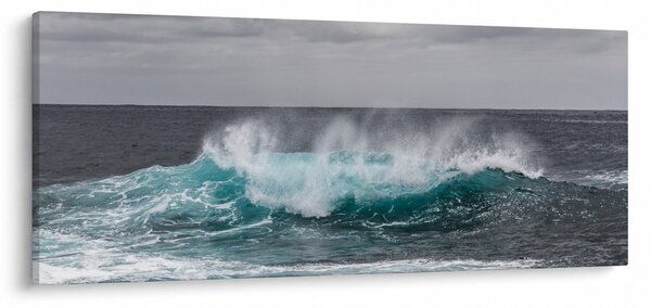 Obraz - Vlny v oceáne (120x50 cm)