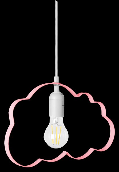 Stropné svietidlo TooLight Cloudie svetloružové