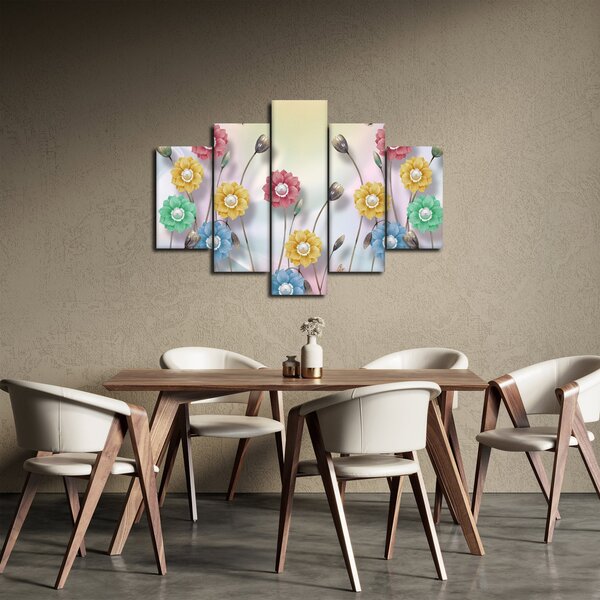 Obraz - Farebná lúka (150x105 cm)