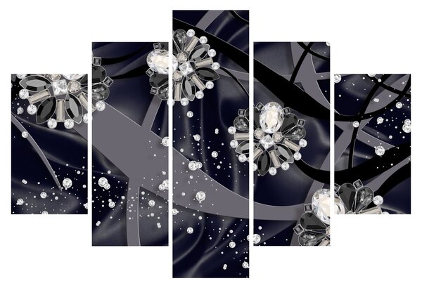 Obraz - Diamanty v priestore (150x105 cm)