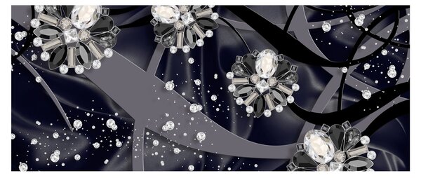 Obraz - Diamanty v priestore (120x50 cm)