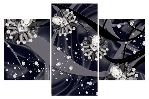 Obraz - Diamanty v priestore (90x60 cm)