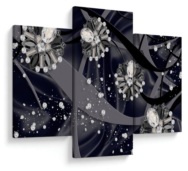 Obraz - Diamanty v priestore (90x60 cm)