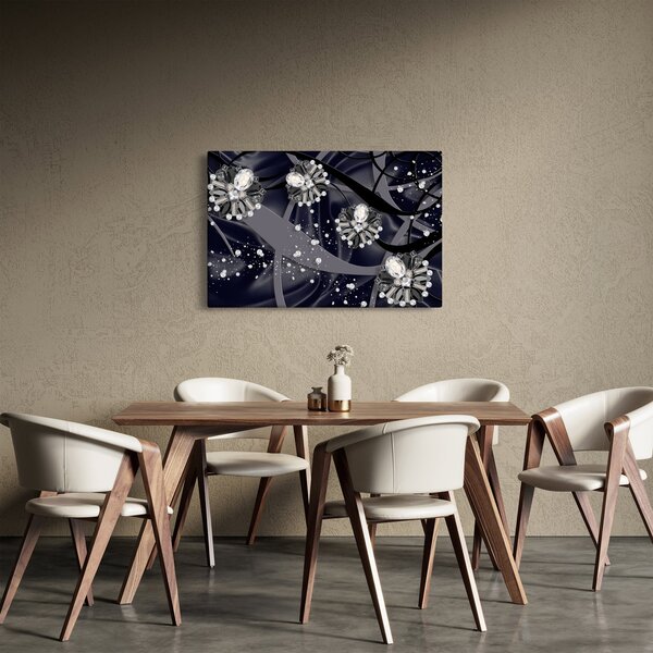 Obraz - Diamanty v priestore (90x60 cm)