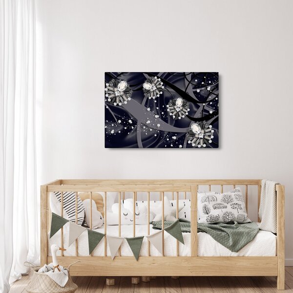 Obraz - Diamanty v priestore (90x60 cm)