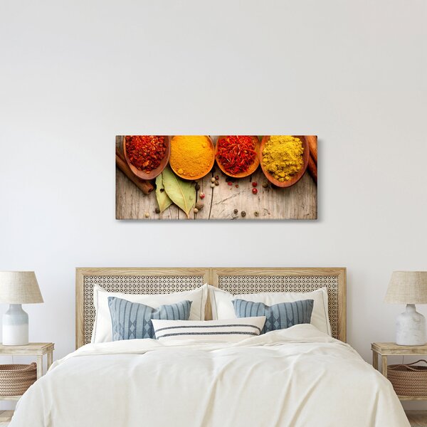 Obraz - Korenie na dreve (120x50 cm)