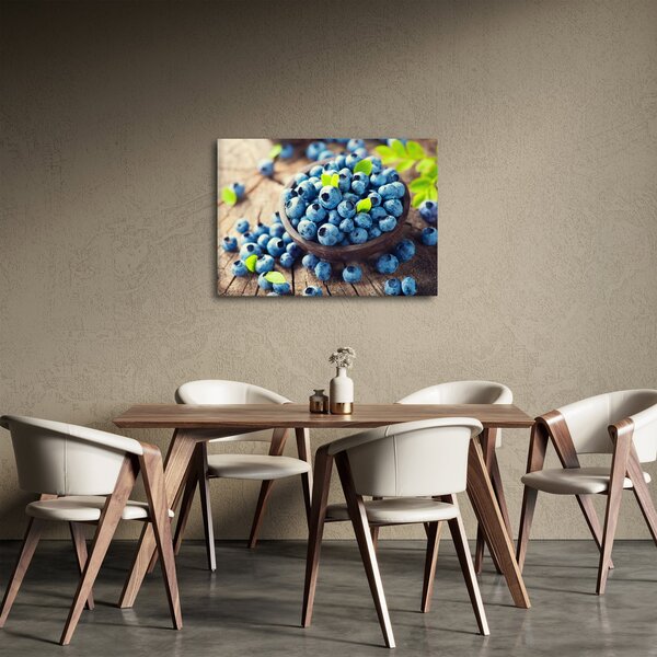 Obraz - Čučoriedky (70x50 cm)