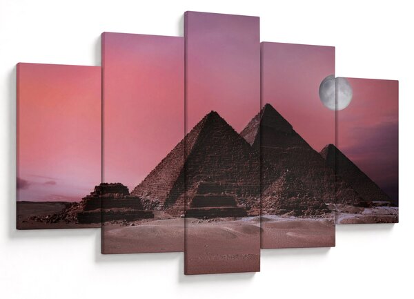 Obraz - Pyramídy Giza, Egypt (150x105 cm)