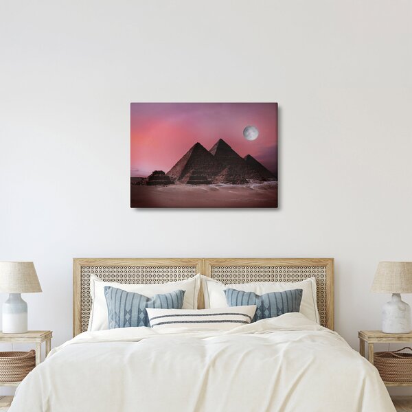 Obraz - Pyramídy Giza, Egypt (70x50 cm)