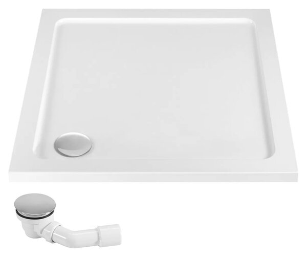 REA Sprchový kút Fargo 90x90 Black Mat