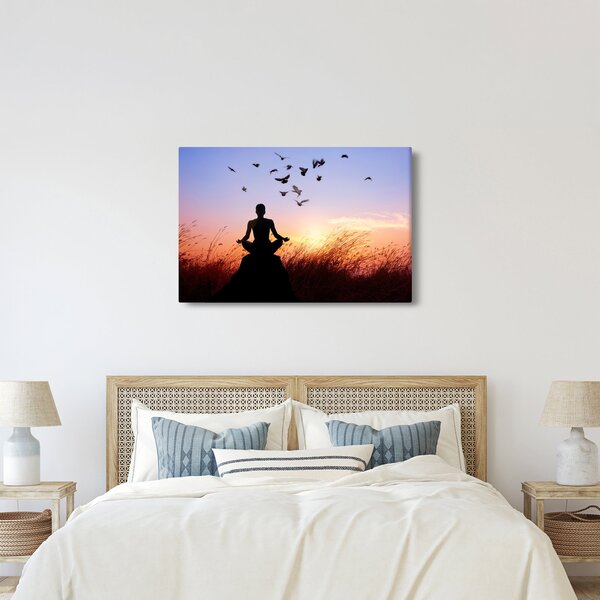 Obraz - Meditácia (90x60 cm)