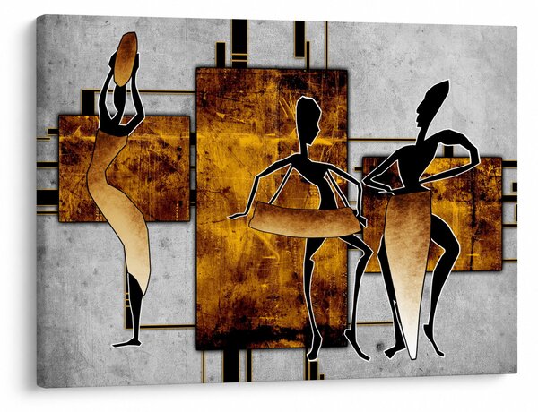 Obraz - Motívy Africkej kultúry (70x50 cm)
