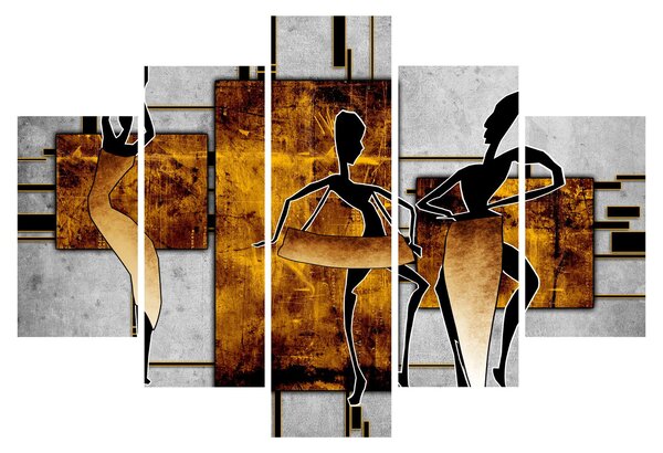 Obraz - Motívy Africkej kultúry (150x105 cm)