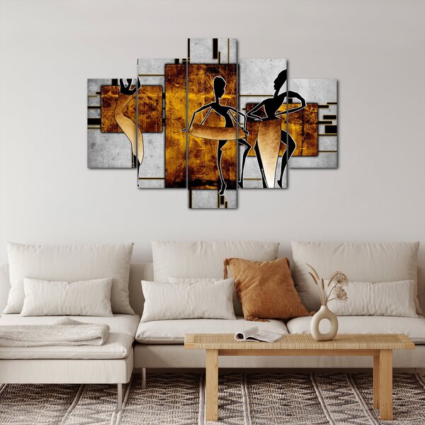 Obraz - Motívy Africkej kultúry (150x105 cm)