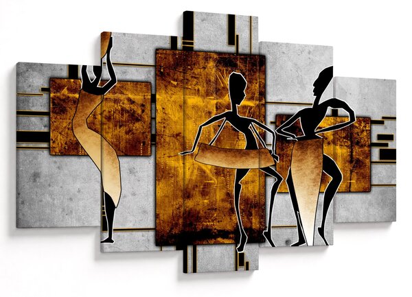 Obraz - Motívy Africkej kultúry (150x105 cm)