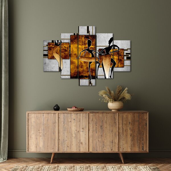 Obraz - Motívy Africkej kultúry (150x105 cm)