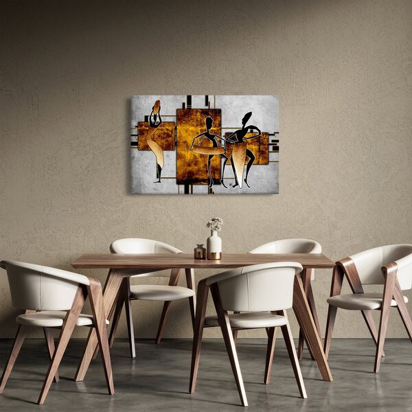 Obraz - Motívy Africkej kultúry (90x60 cm)