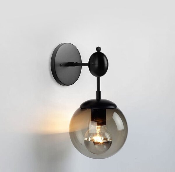 TooLight Nástenná lampa APP750-1W čierna