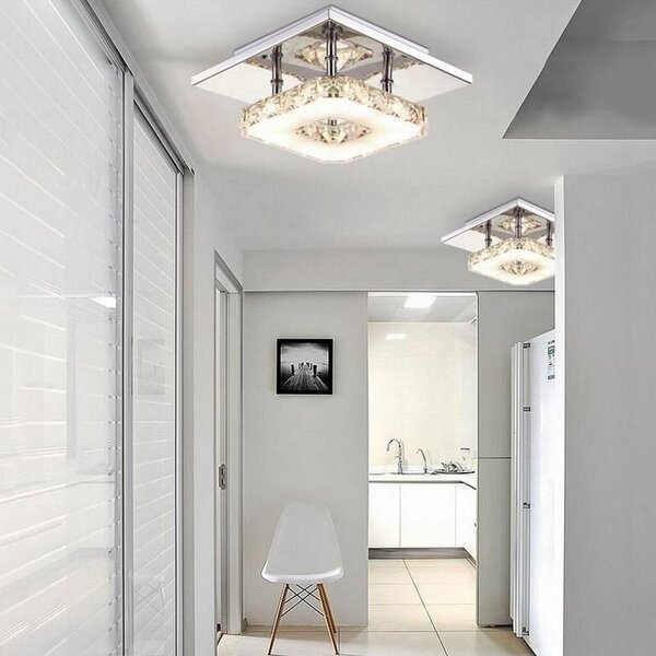 TooLight Stropné hranaté svietidlo Plafon Glamour 8W APP405-C APP406-C