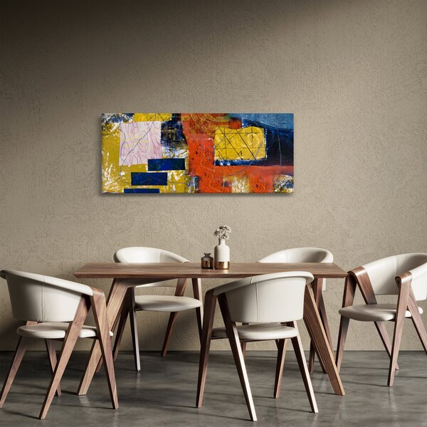 Obraz - Abstrakcia (120x50 cm)