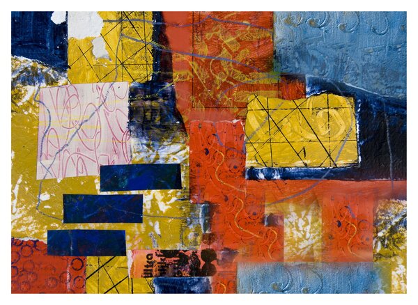 Obraz - Abstrakcia (70x50 cm)
