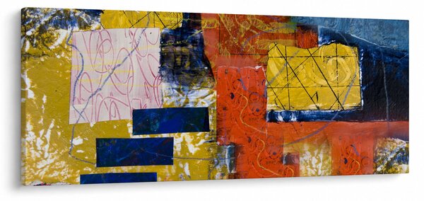 Obraz - Abstrakcia (120x50 cm)
